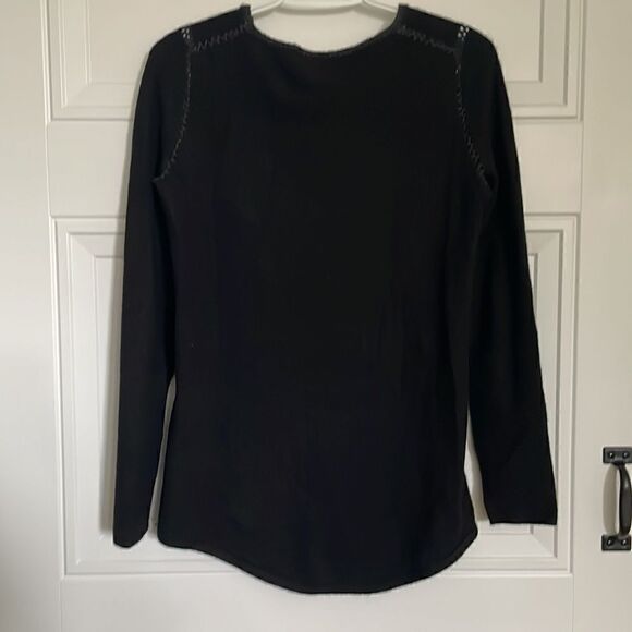 Inhabit Black Cashmere Sweater  - Picture 5 of 6